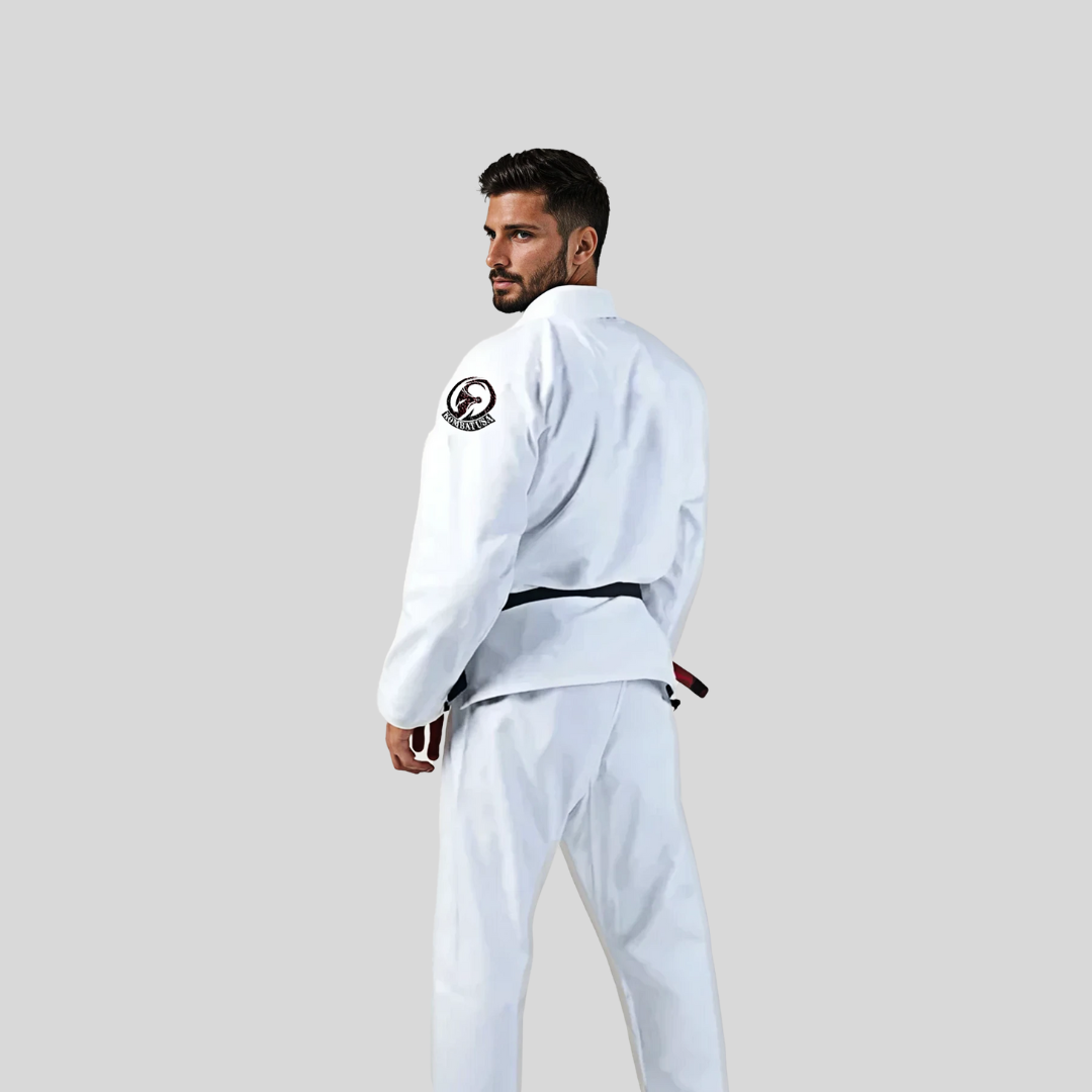 KOMBAT CLASSIC LIGHTNING WHITE GI