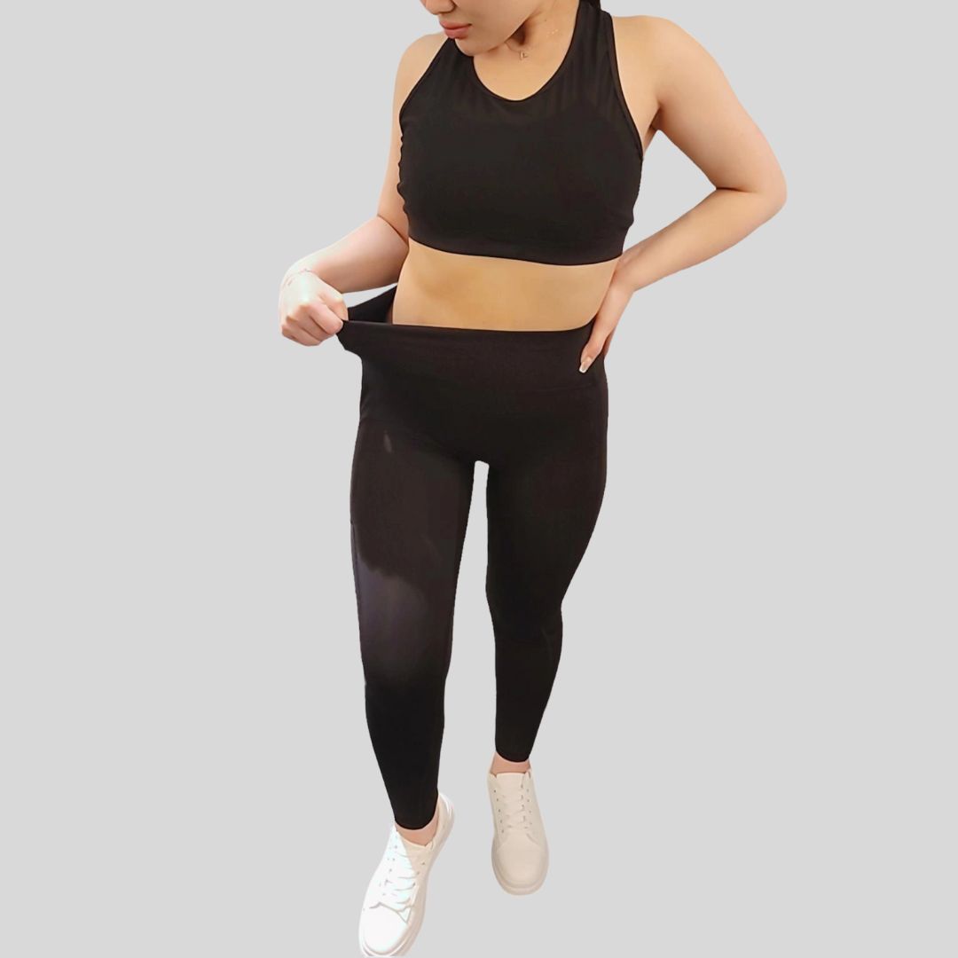 KOMBAT SMARTLOOK BLACK LEGGINGS FOR WOMEN