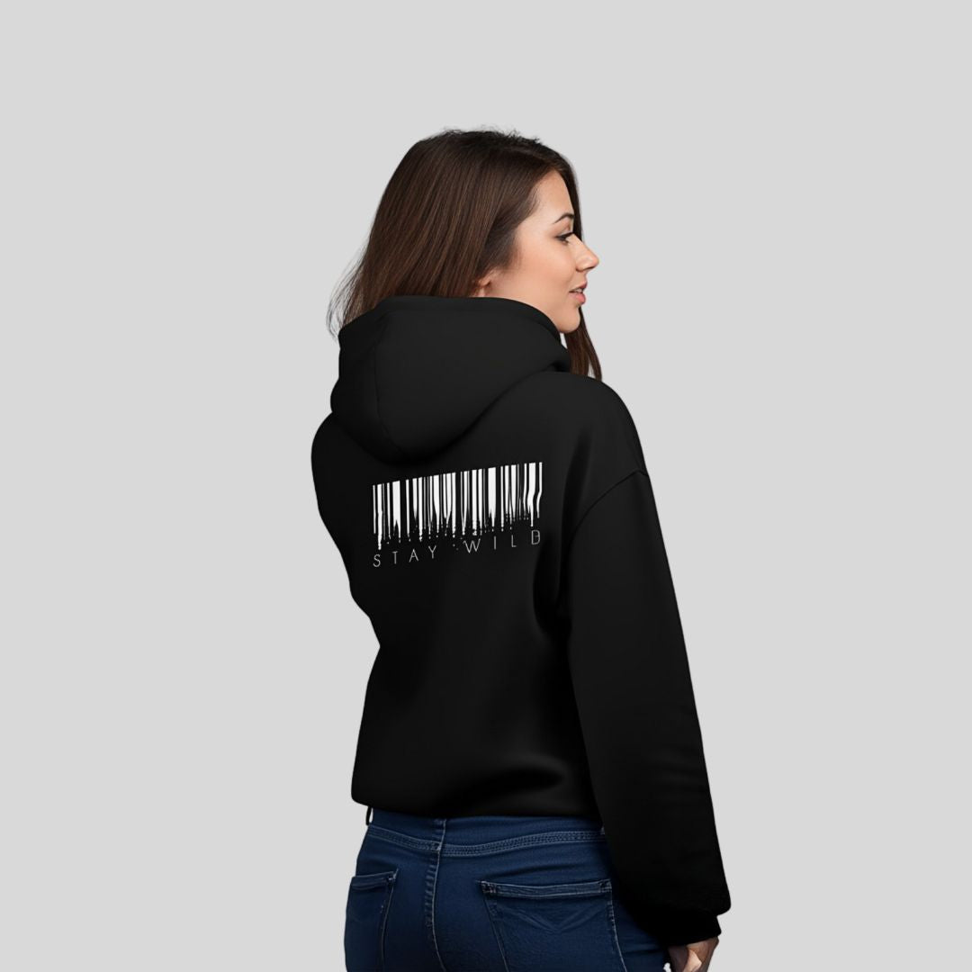 KOMBAT WOMEN'S PREMIUM LIGHTWEIGHT HOODIE STAY WILD V.3