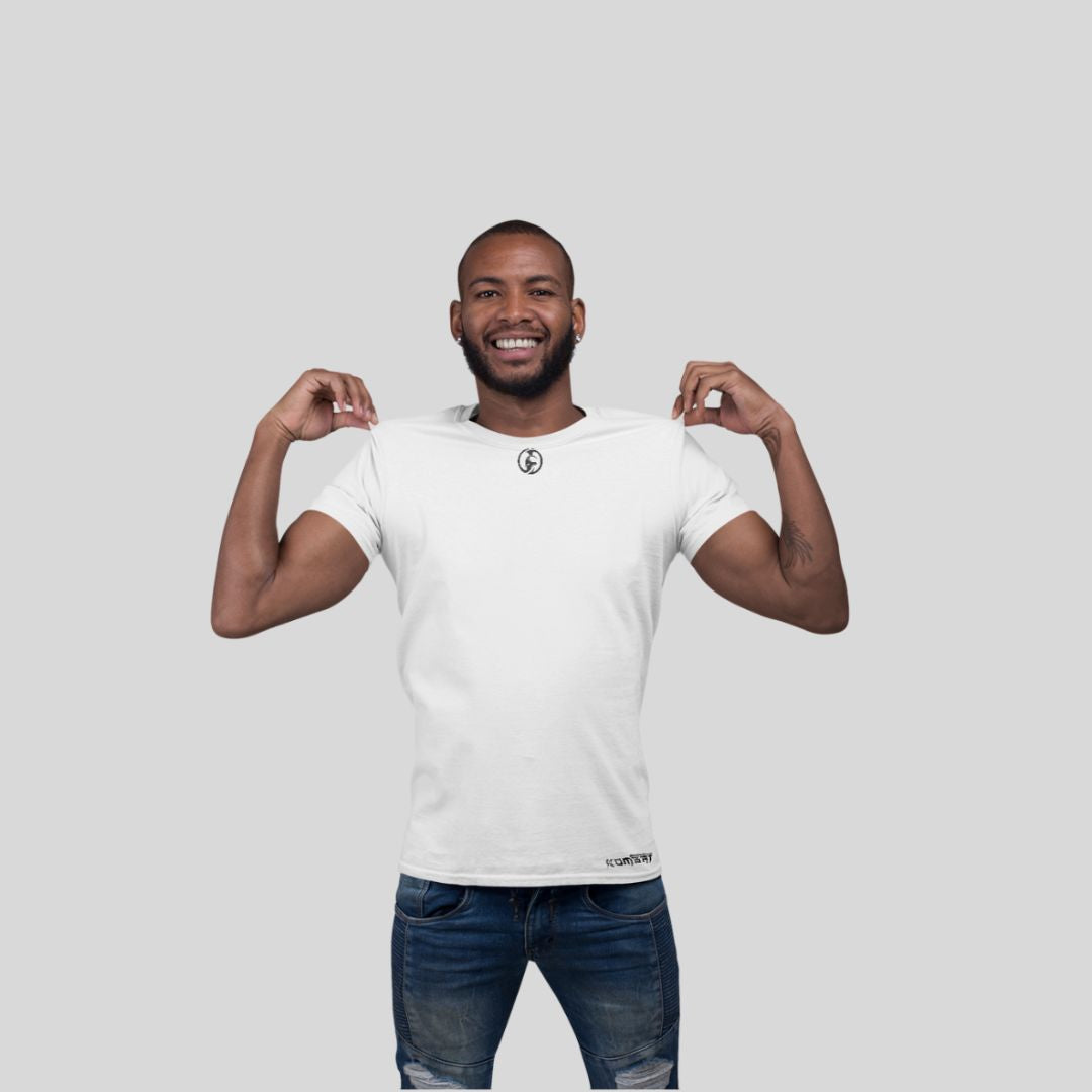 ROUND NECK T-SHIRT WHITE