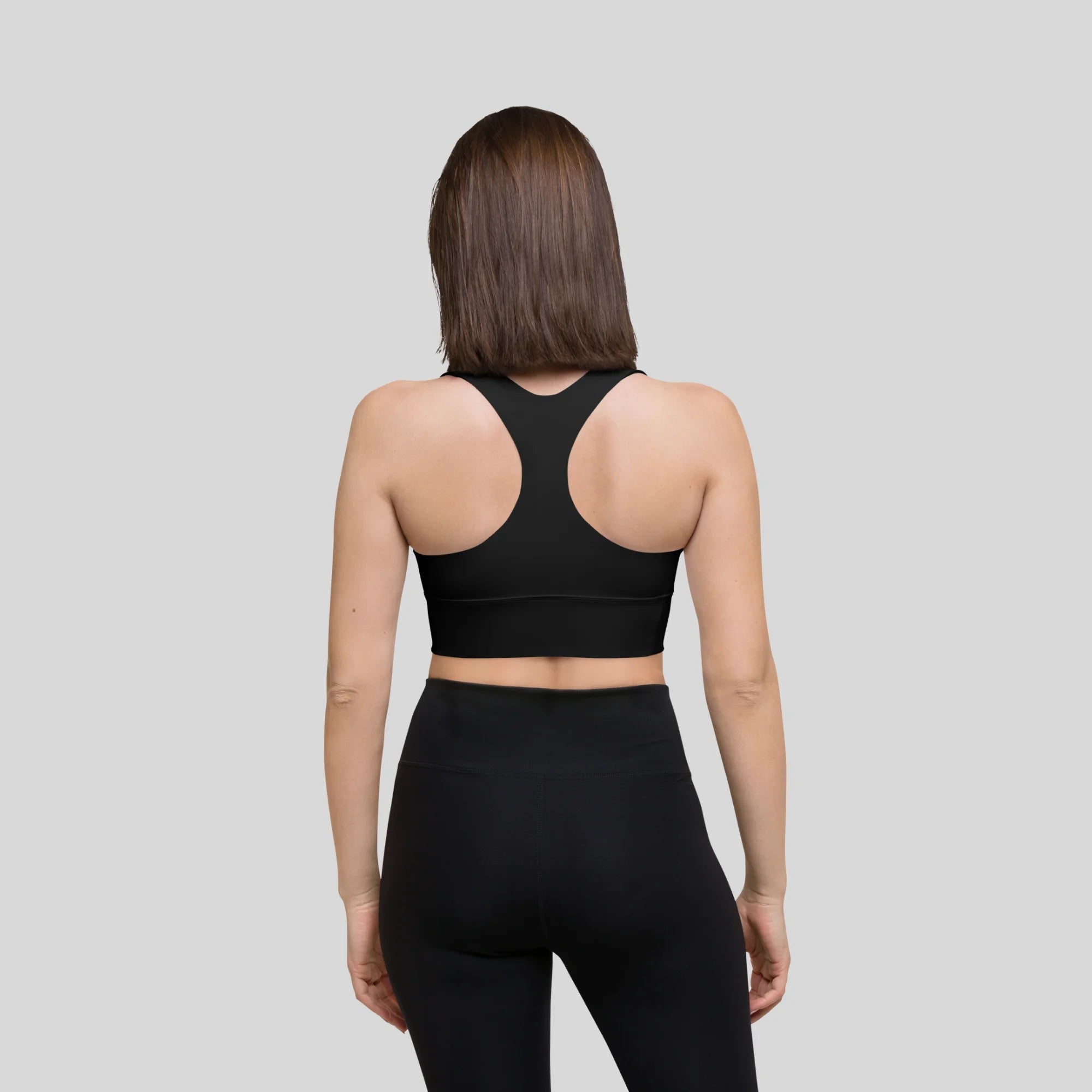 Unstoppable Longline Sports Bra by Kombat,longline sports bra,adjustable sports bra,high impact sports bra