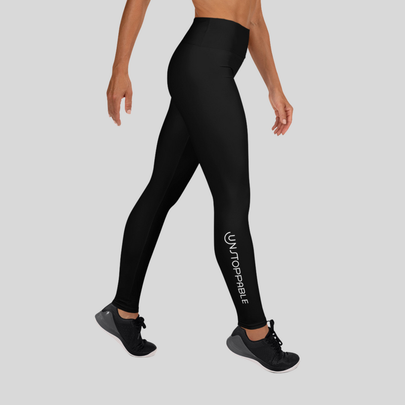 Unstoppable Raised Yoga Leggings by Kombat,yoga pants with pockets