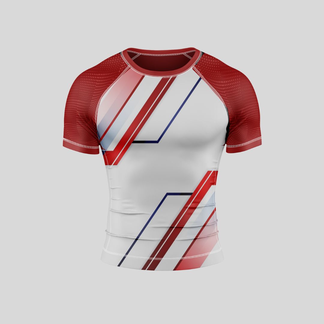 WHOLE SALE HALF SLEEVE PRO RASH GUARD D-1