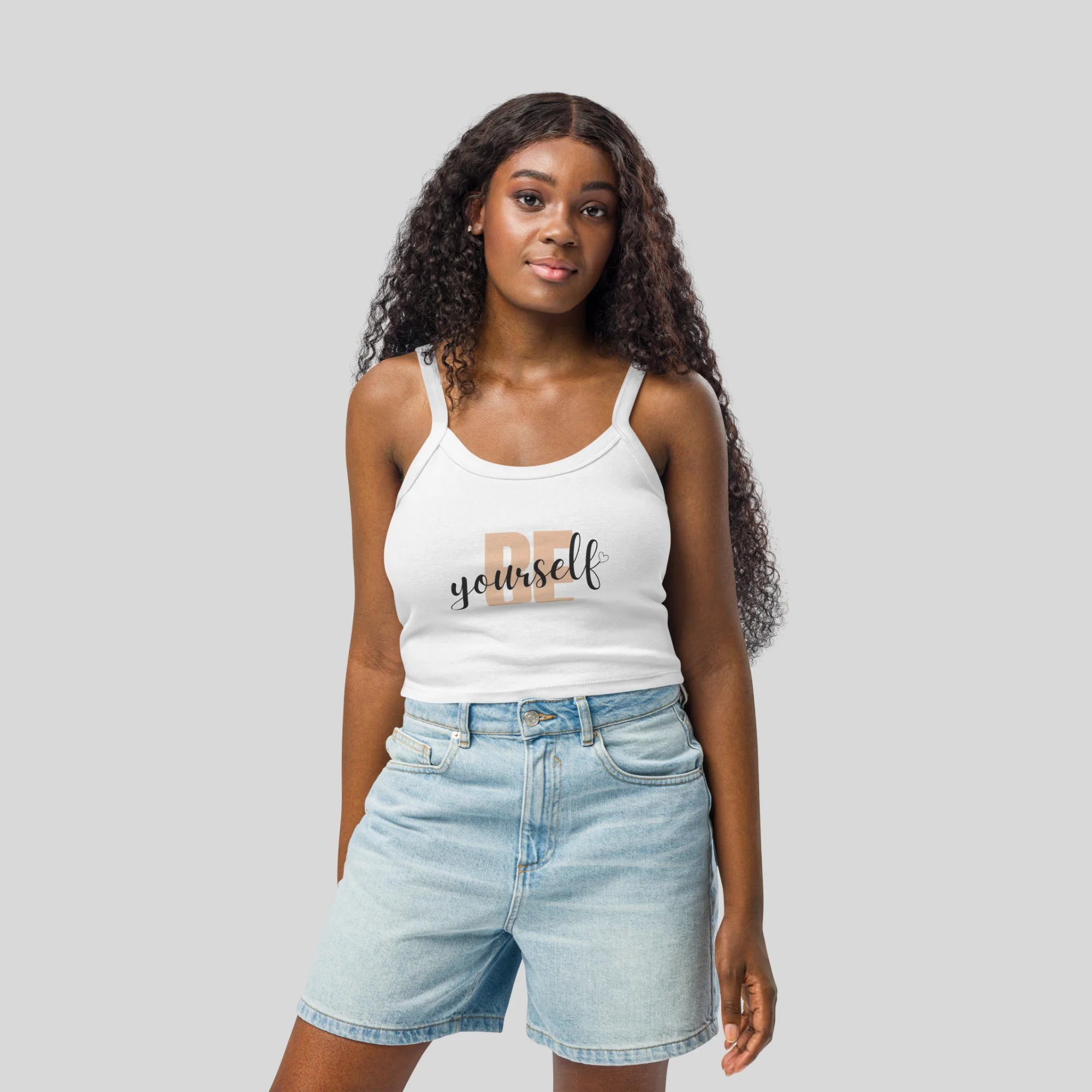 Women’s micro-rib tank top by Kombat, women's micro-rib tank top, Micro-Rib Tank,ribbed crop tank,