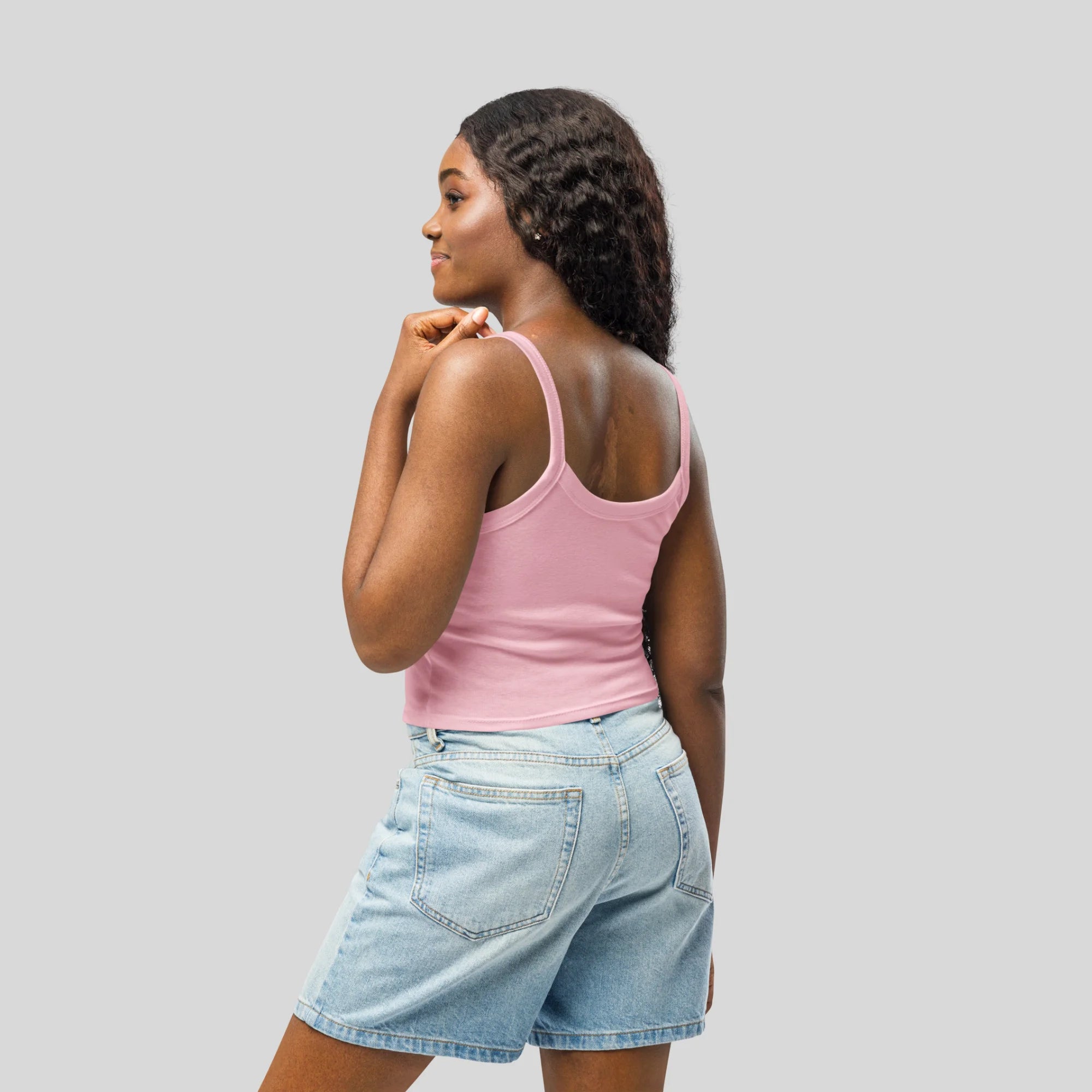 Women’s micro-rib tank top by Kombat, women's micro-rib tank top, Micro-Rib Tank,ribbed crop tank,