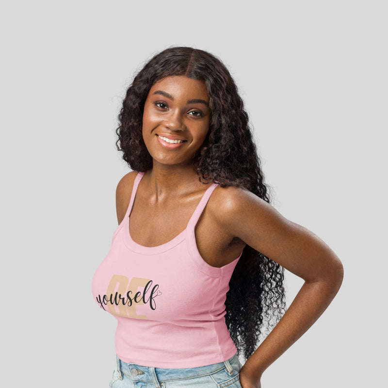 Women’s micro-rib tank top by Kombat, women's micro-rib tank top, Micro-Rib Tank,ribbed crop tank,