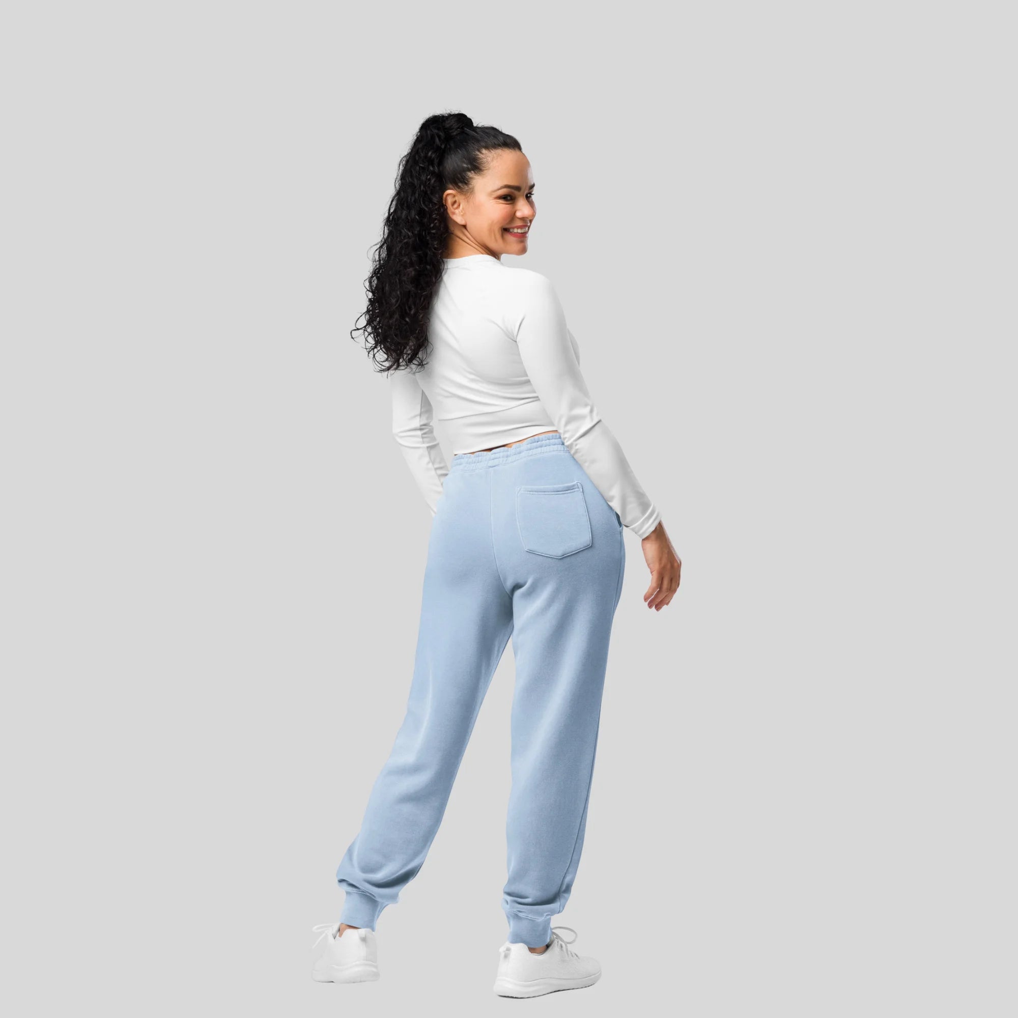Women's pigment-dyed sweatpants by Kombat