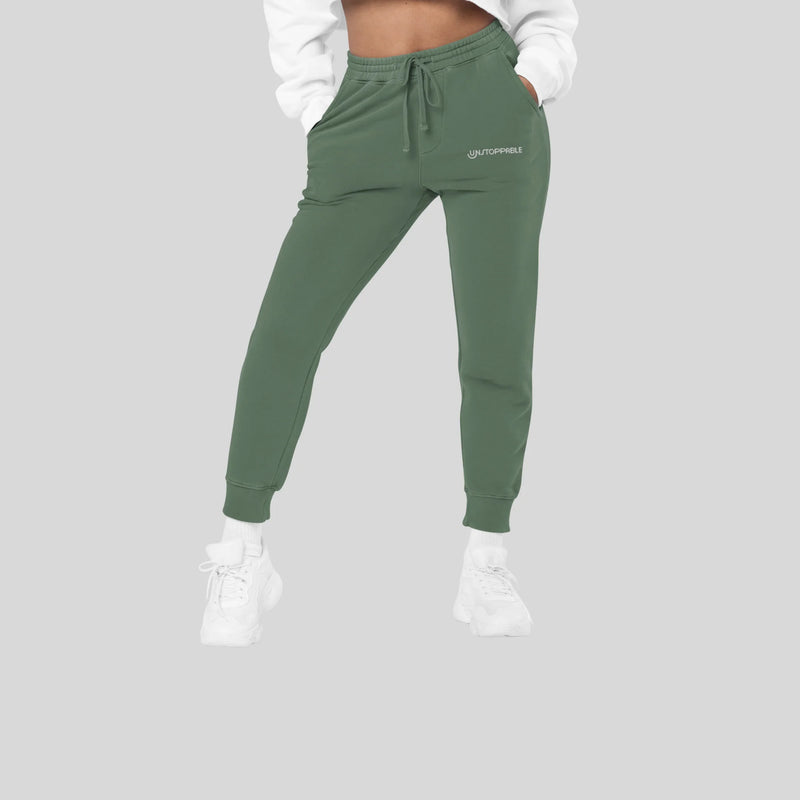 Women's pigment-dyed sweatpants by Kombat