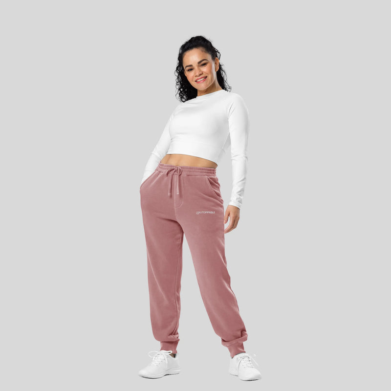 Women's pigment-dyed sweatpants by Kombat