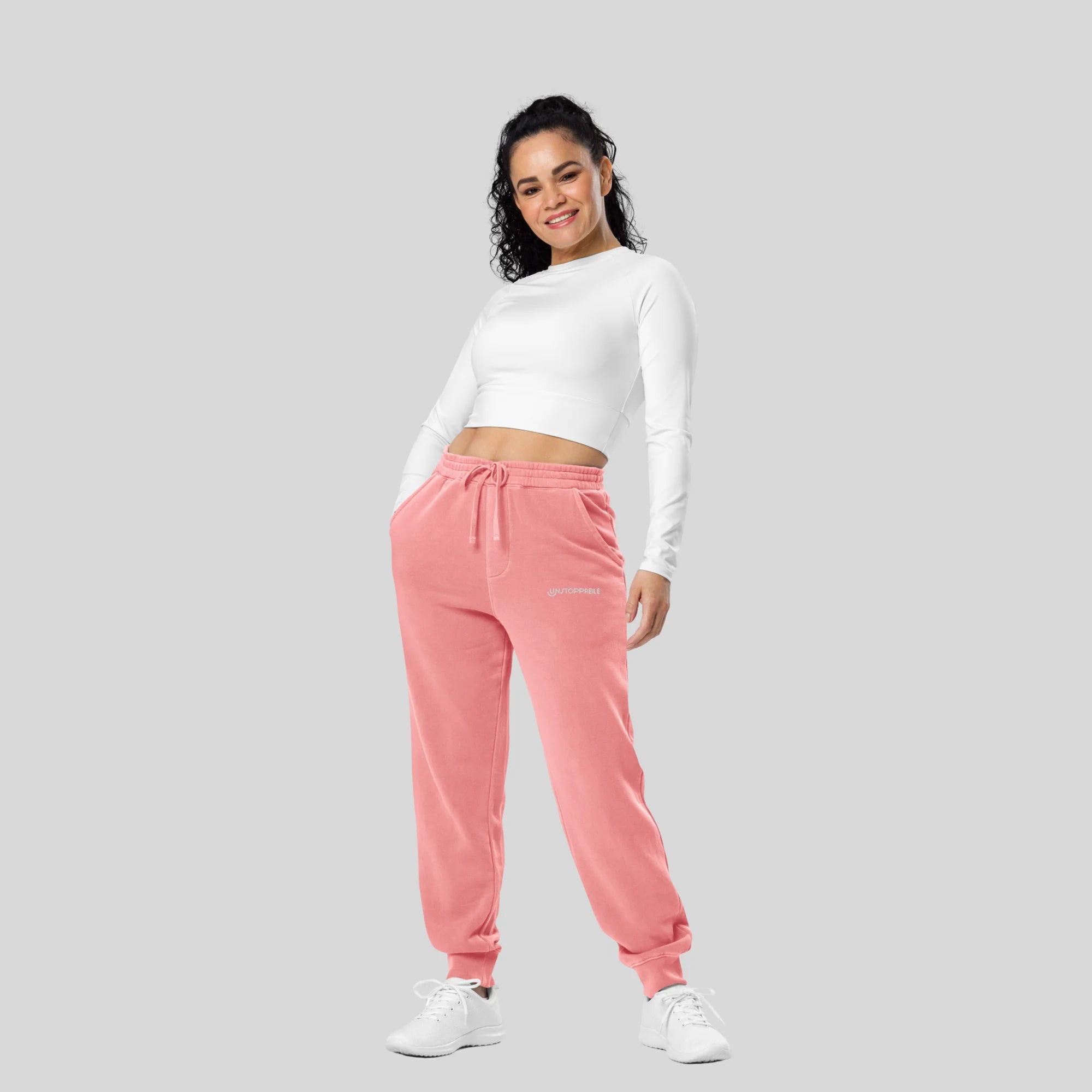 Women's pigment-dyed sweatpants by Kombat