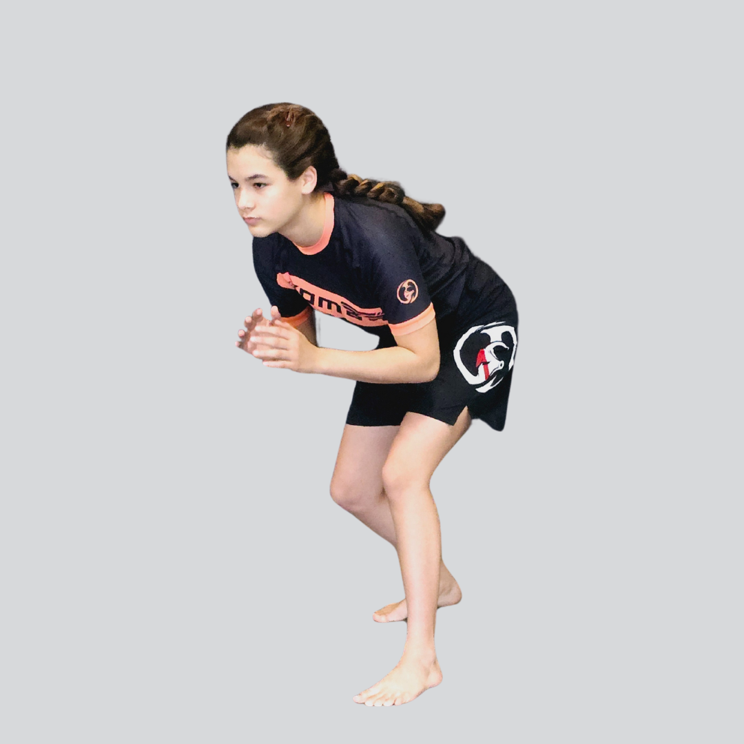 YOUTH H/S BLK/ORANGE RASH GUARD