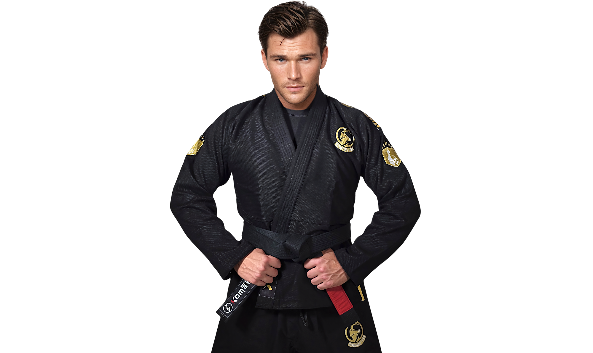 Men’s BJJ Kimonos by Kombat USA – Premium Black and White Adult Gi Collection