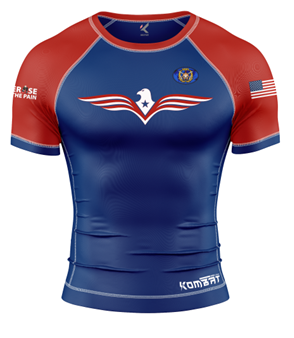 Kombat USA Kids Half & Full Sleeve Rash Guards