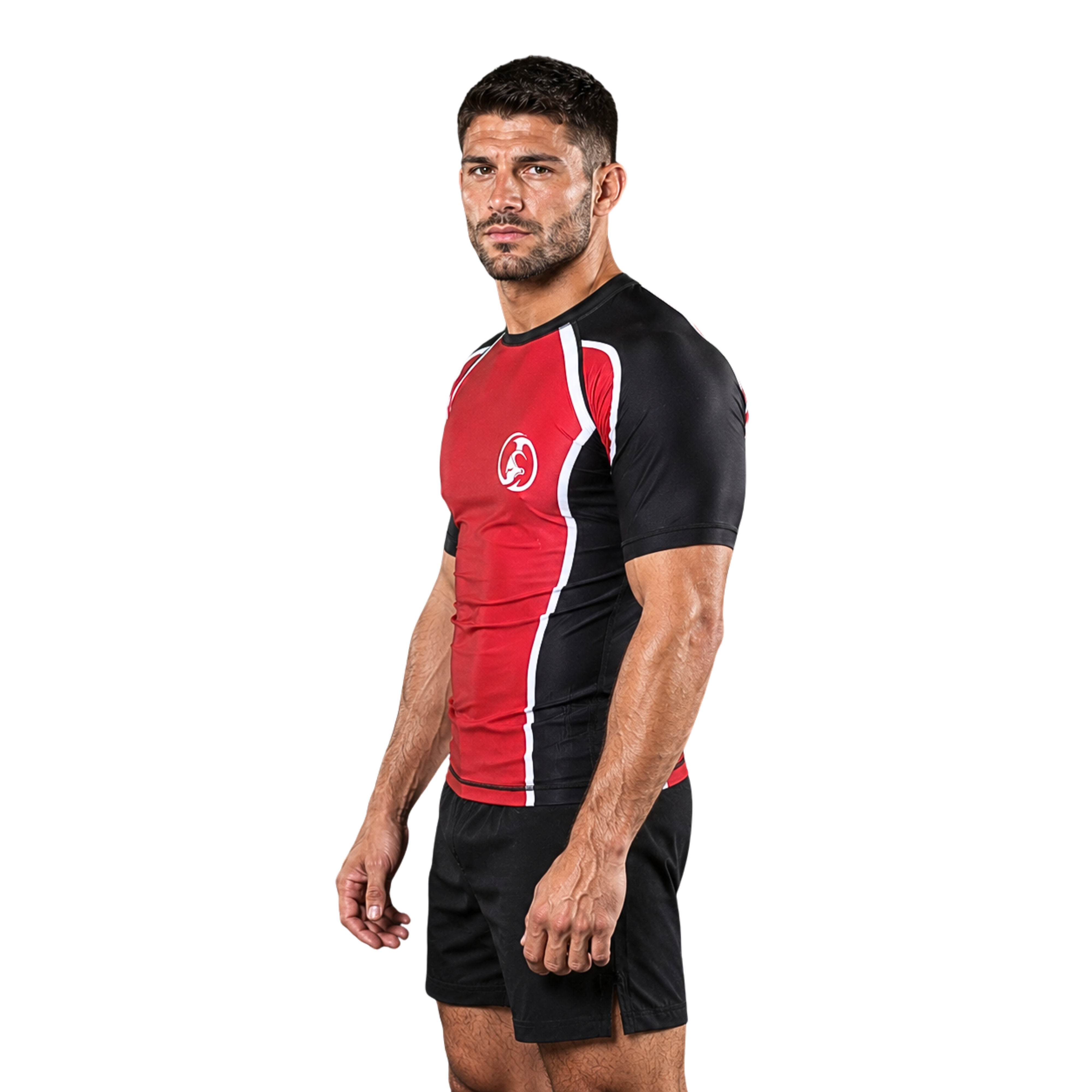 ADULT RASH GUARD H/S HOT ROD