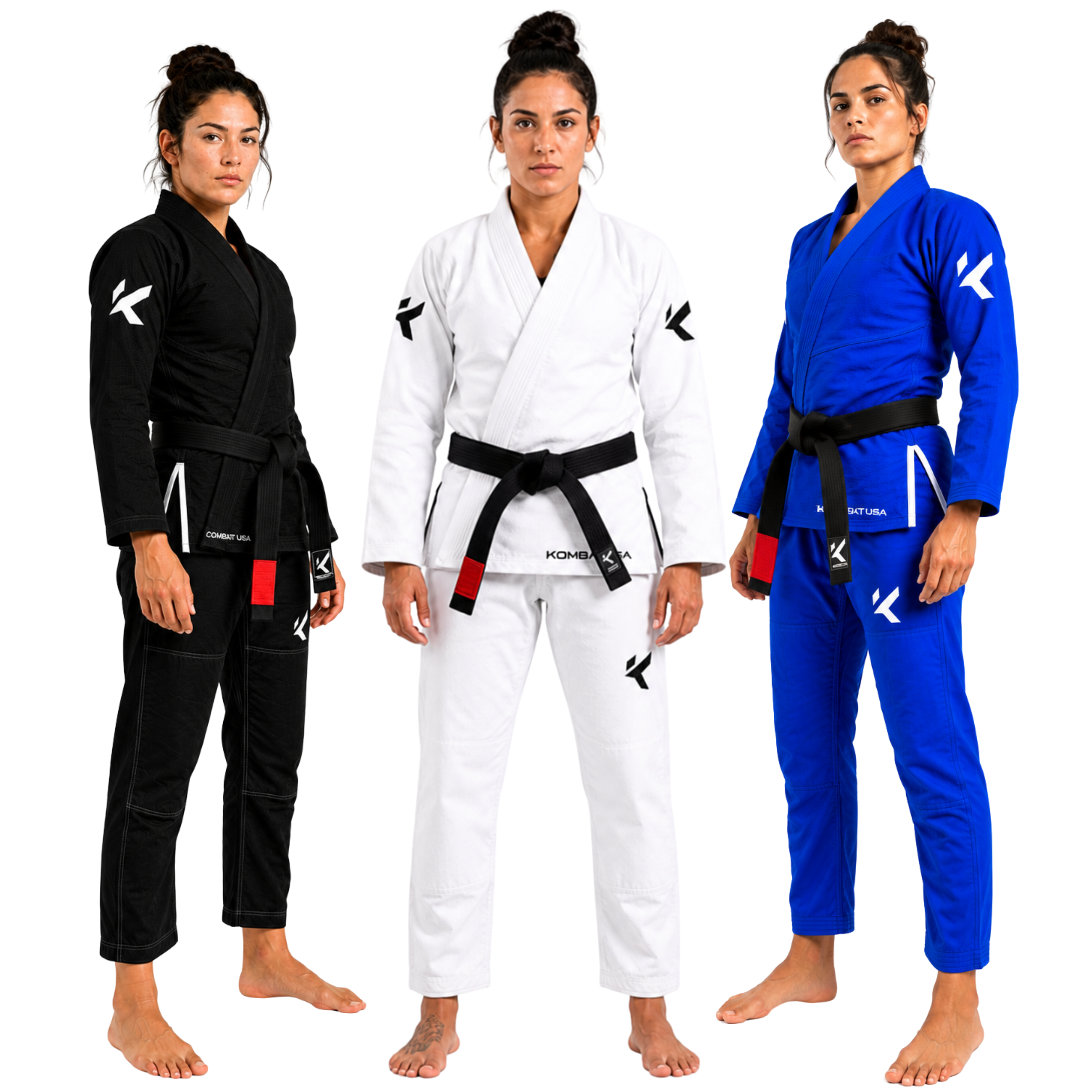 KM WARR WOMEN LIGHT EDITION  BJJ GI – 380 GSM  2-3 Patch