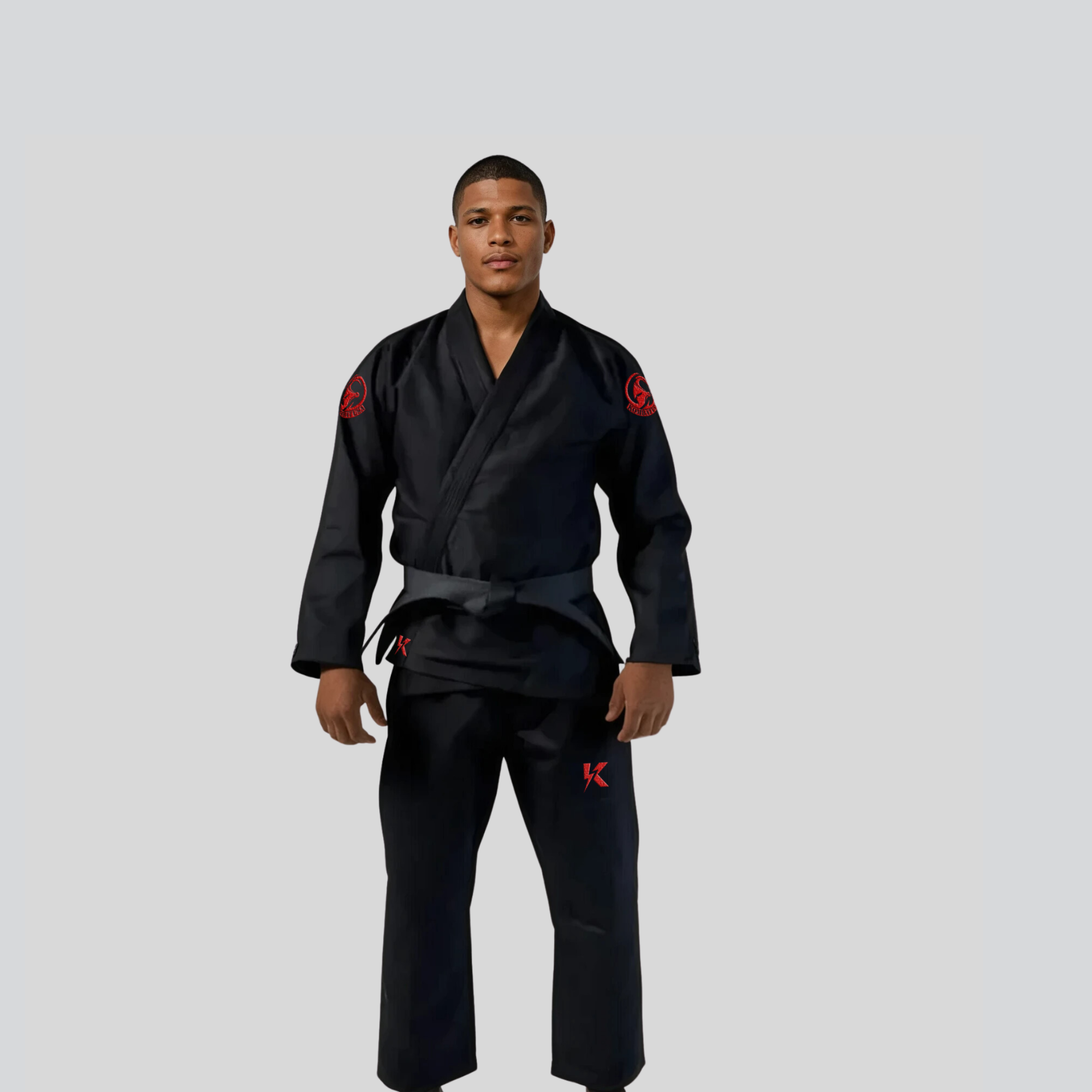 KOMBAT CLASSIC LIGHTNING BLACK/RED GI V.1