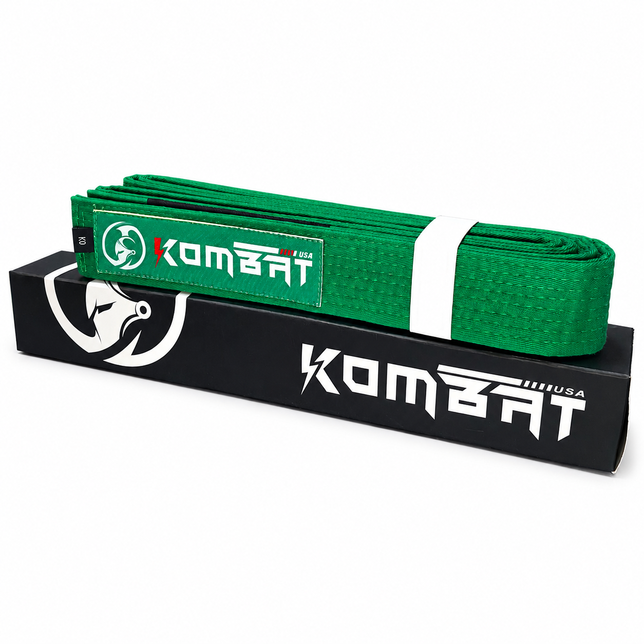KOMBAT KIDS BJJ PREMIUM BELT - Green