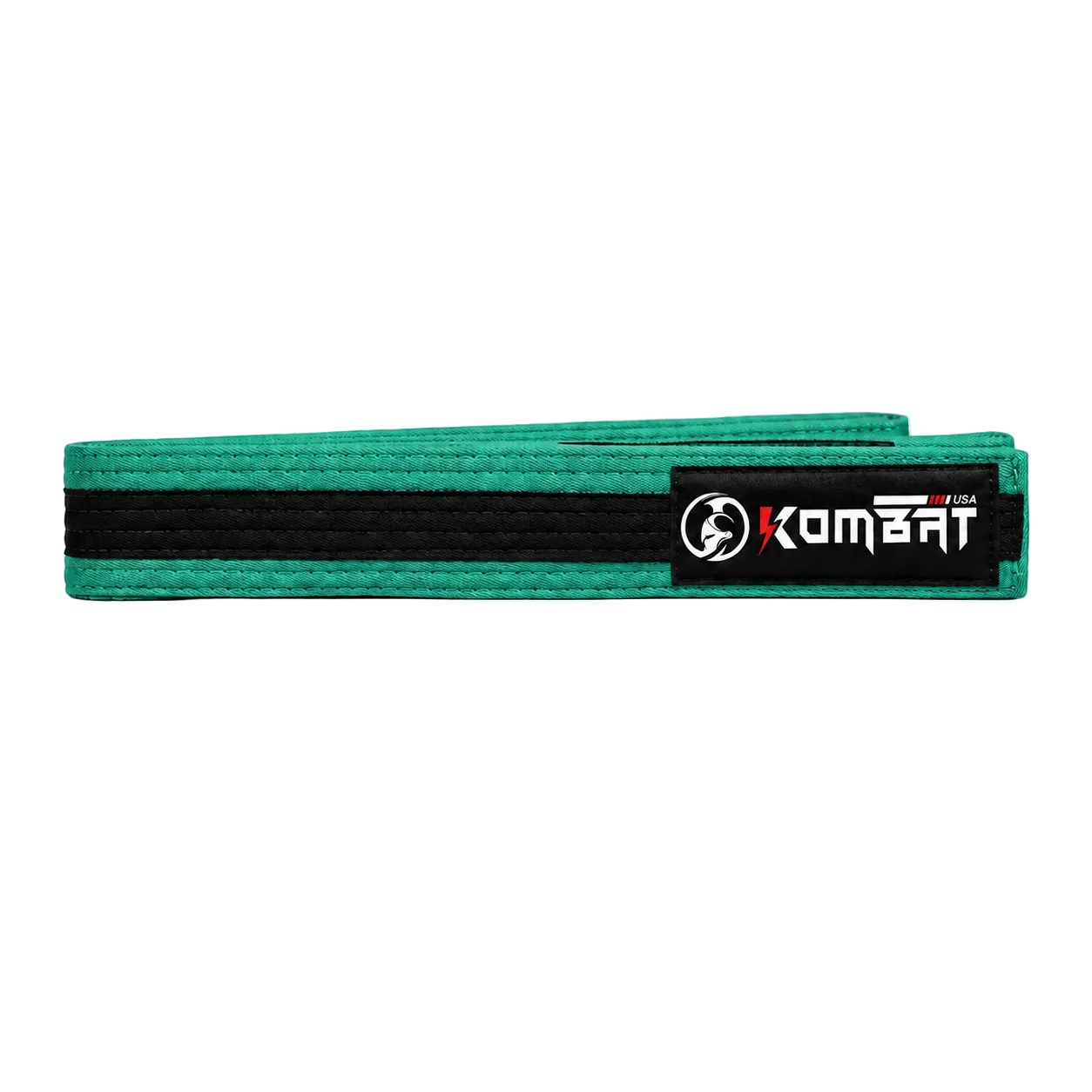 KOMBAT KIDS BJJ PREMIUM BELT - Green/Black