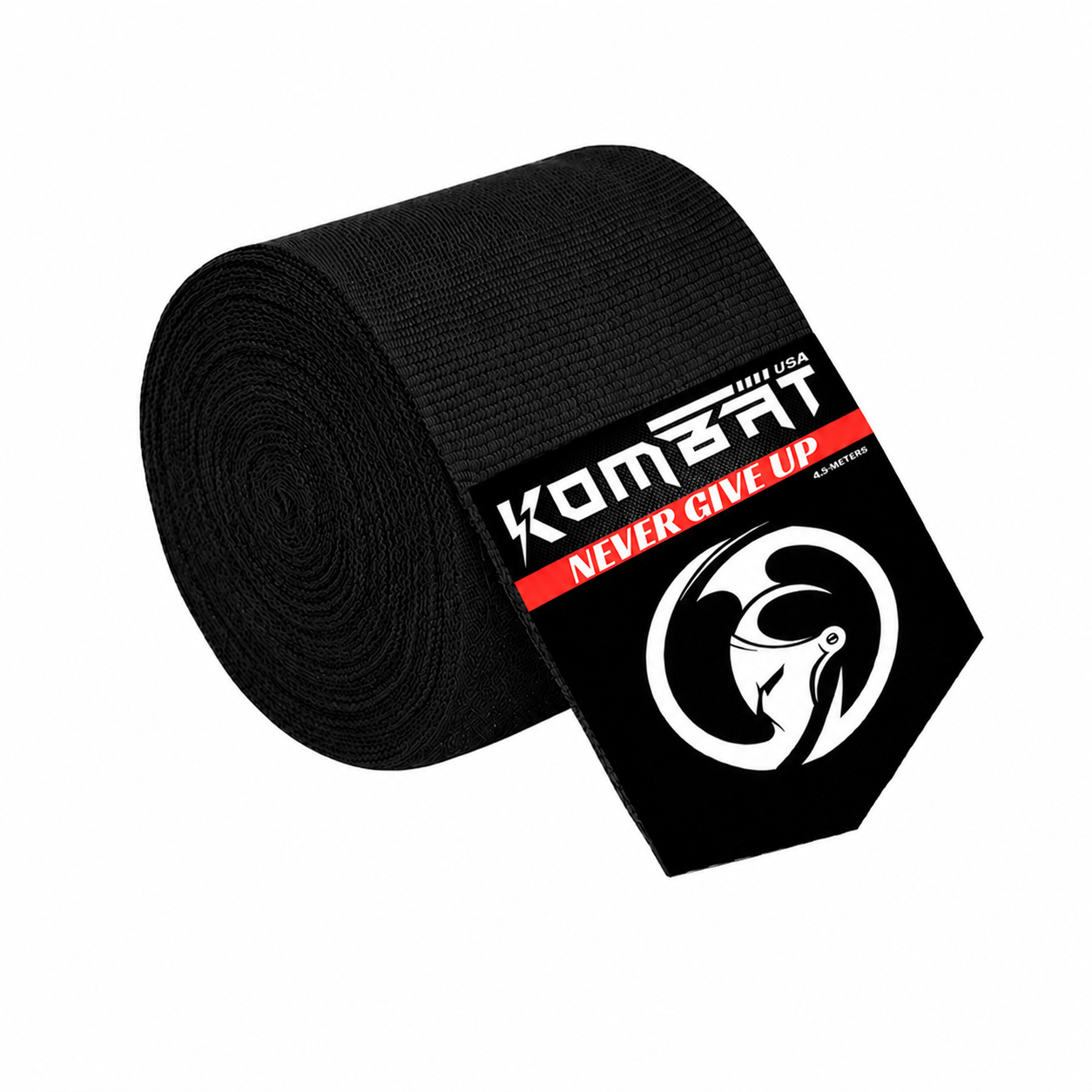KOMBAT BOXING HAND WRAPS – BLACK – 5 PACK