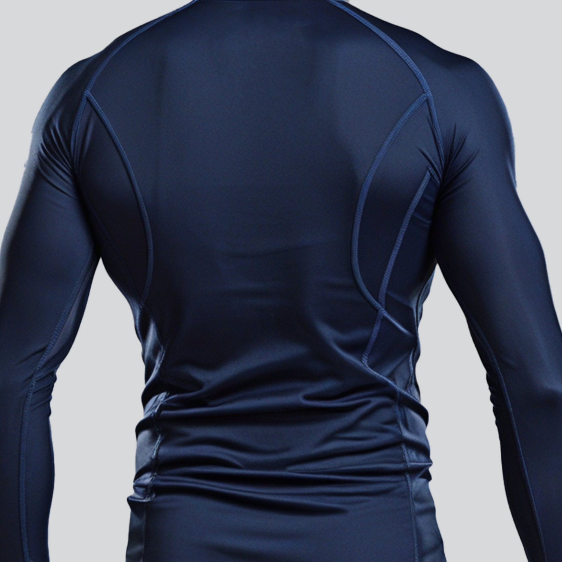KOMBAT F/S PRO RASH GUARD BLUE