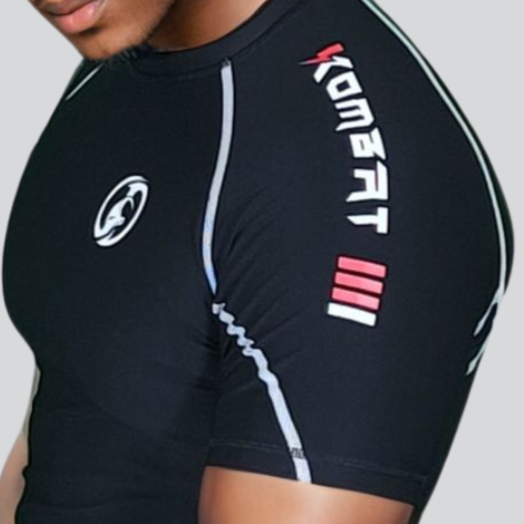 KOMBAT H/S PRO RASH GUARD BLACK