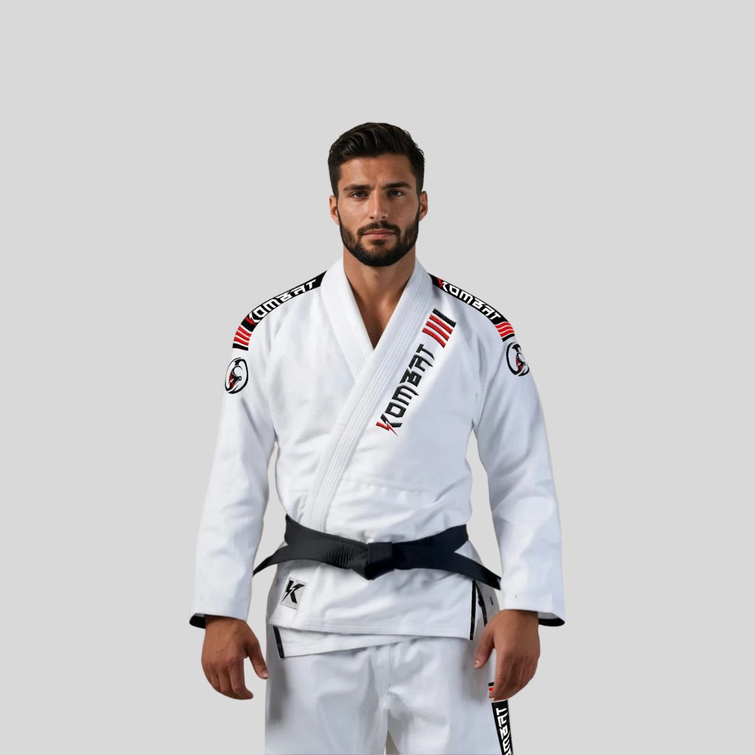 KOMBAT LIGHTENING PRO WHITE GI V.1
