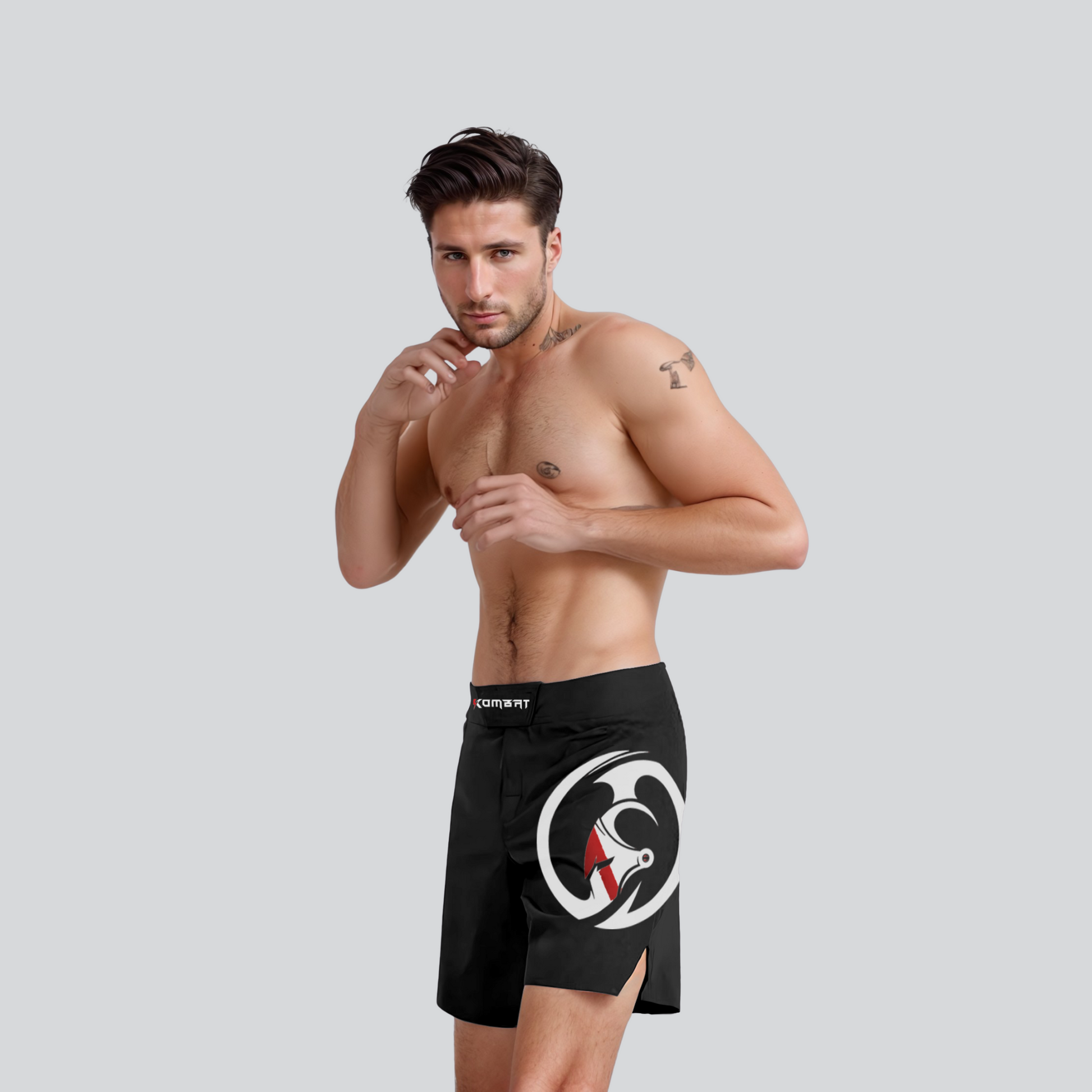 KOMBAT MMA SHORTS BLACK V1