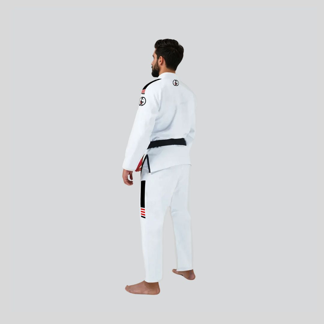 KOMBAT THUNDER COMP PRO WHITE GI V.1
