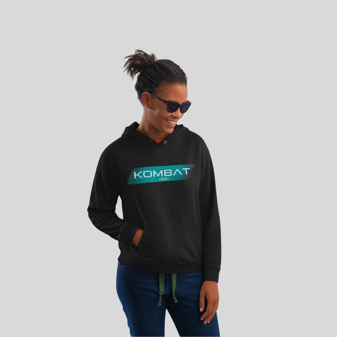 KOMBAT WOMEN'S HOODIE PREMIUM LIGHTWEIGHT HEART TO ART V.1
