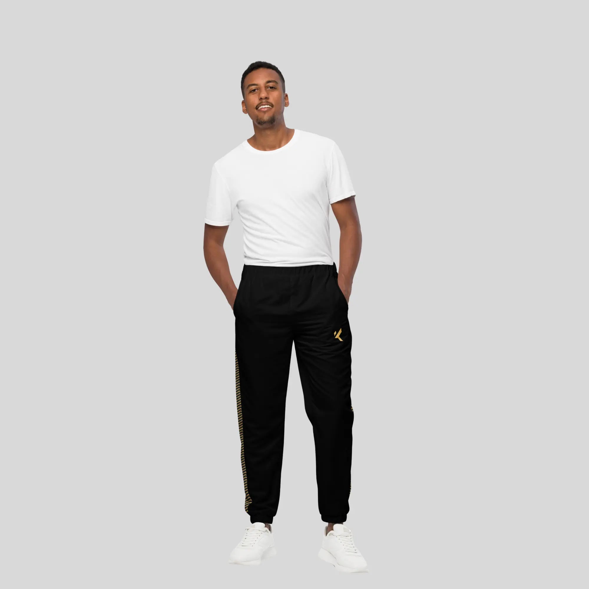 Kombat Unisex track pants - Gold,Unisex track pants,track-pants,Unisex track pants men's,track pants for men,track pants for boys,workout pants for men