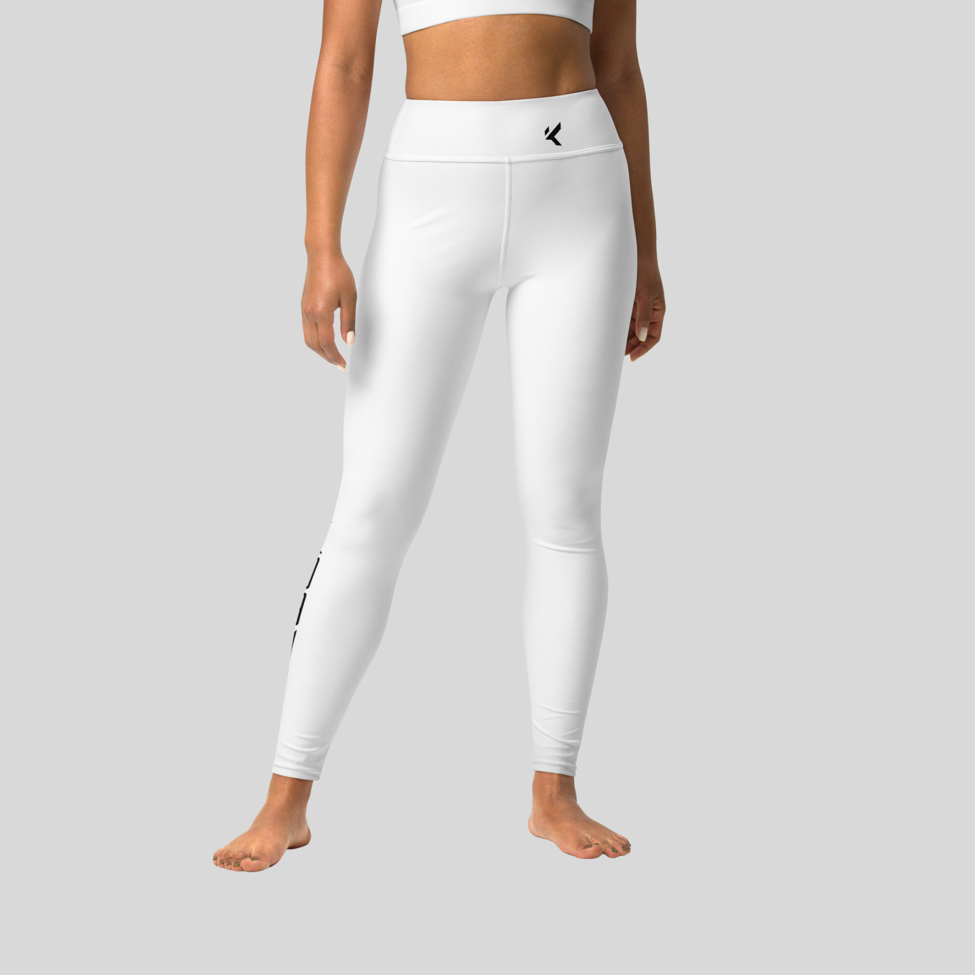 yoga leggings high waist, Yoga_Leggings_-_White