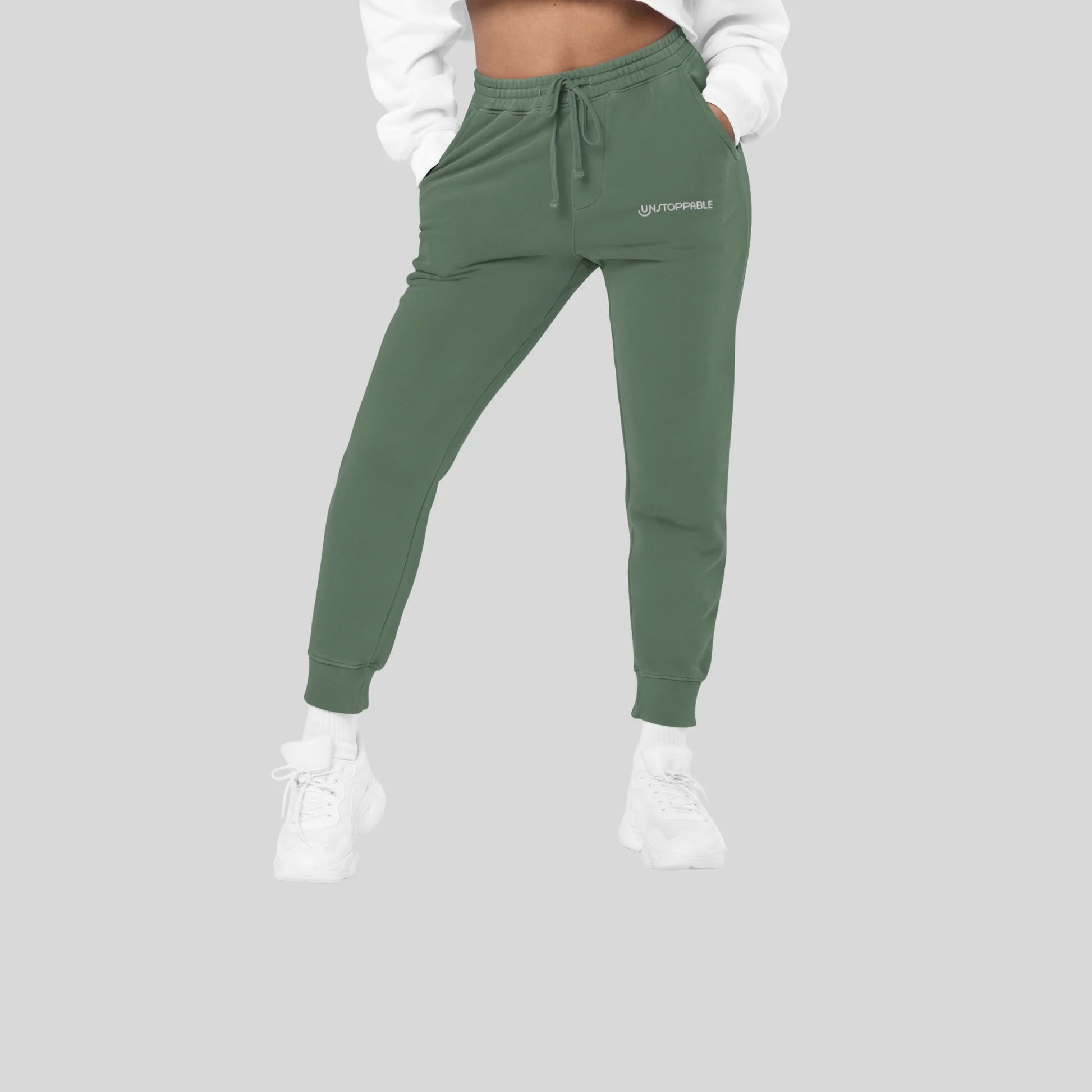 Women's pigment-dyed sweatpants by Kombat

