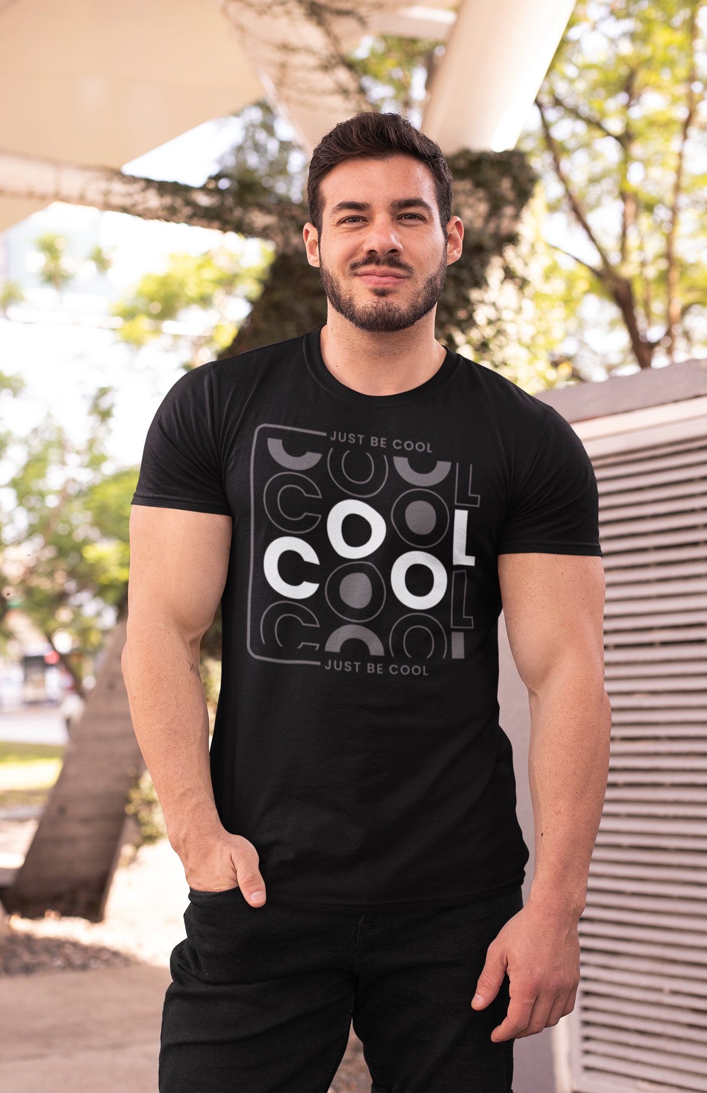 KOMBAT COOL BLACK T-SHIRT