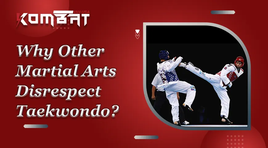 Why Other Martial Arts Disrespect Taekwondo?